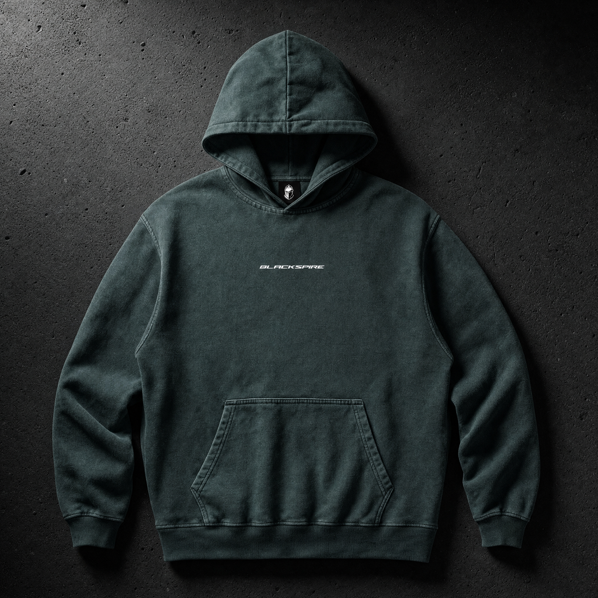 Blackspire Essential cotton hoodie for serious lifters in green