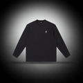 Blackspire Essential black long sleeve gym shirt workout top for lifters