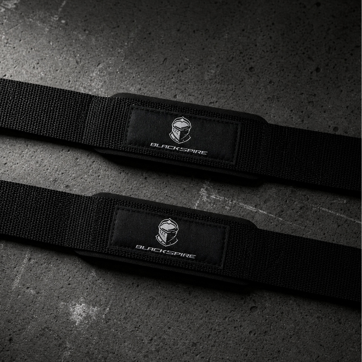 Black nylon cotton durable lifting straps