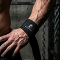 Black nylon cotton durable lifting straps
