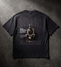 Blackspire Reign black gym pump cover premium cotton workout tee for serious lifters